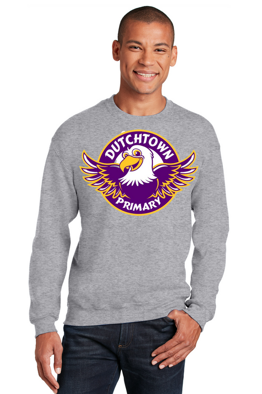 Sport Grey Adult Crewneck Sweatshirt